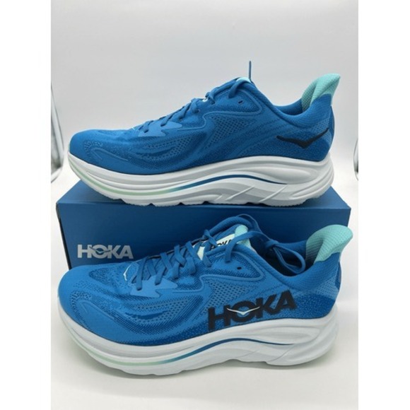 Hoka One One Clifton 10 Hoka Blue Skyward Blue 1162030-HSK Sneaker Men's Size 10